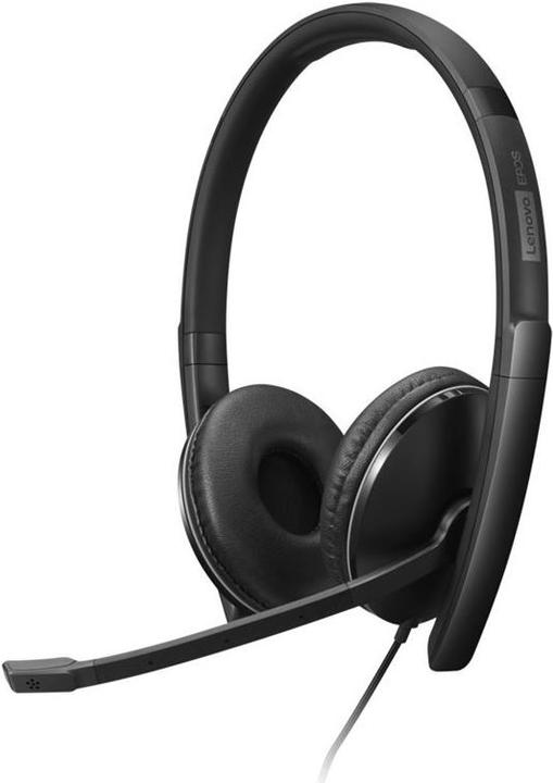 Actual product image Lenovo USB-A Wired Stereo Headset Gen 2 (Cable, USB-A)