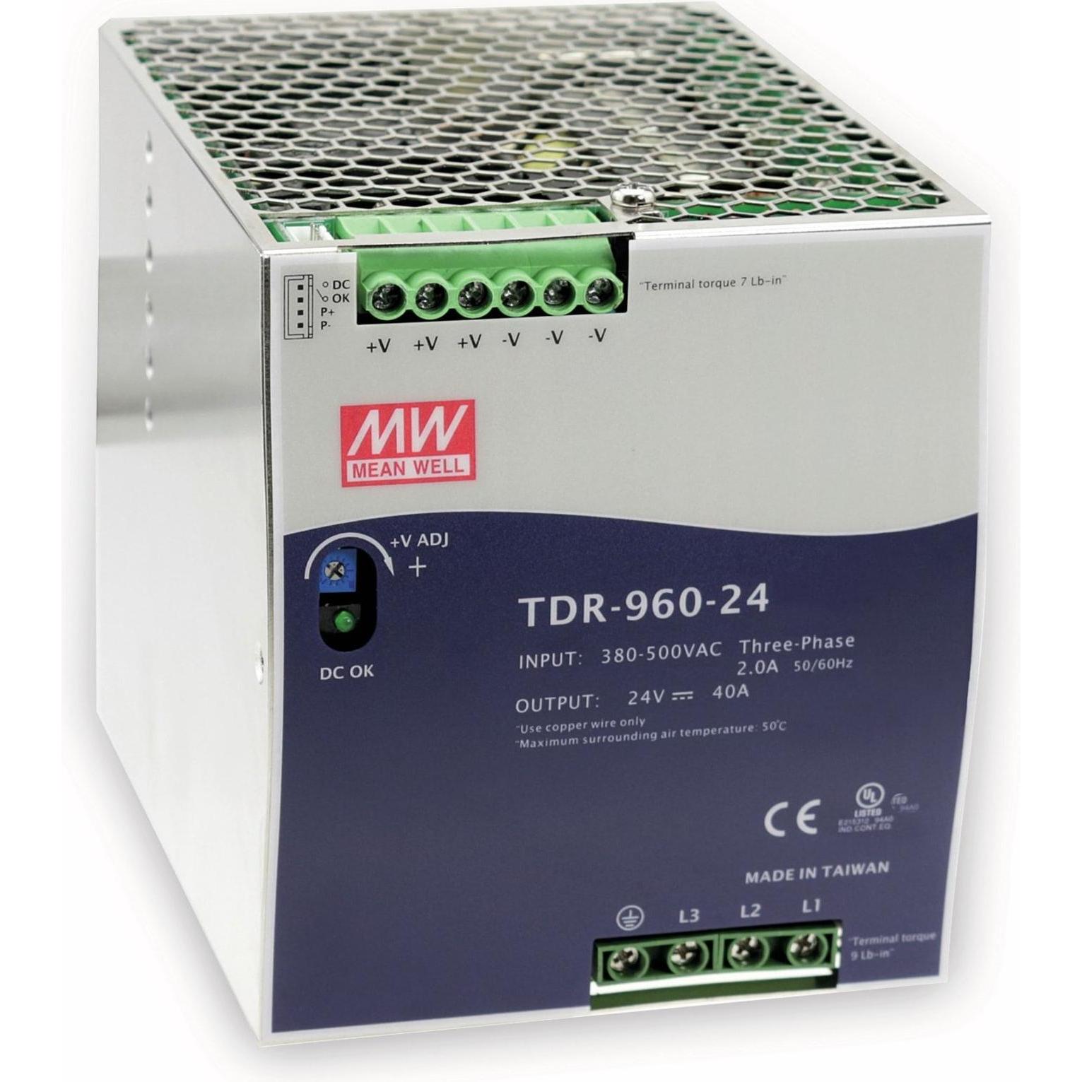 MeanWell, Systemstromversorgung, HutschienenNetzteil (DINRail)