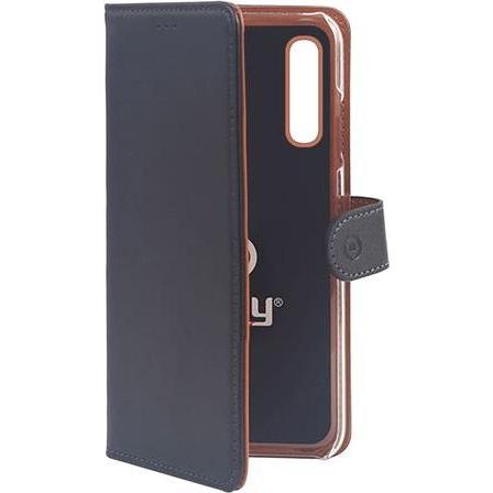 Celly WALLY835 custodia per cellulare 17 cm (6.7') Custodia flip a libro Nero (Samsung Galaxy A70), Cover smartphone, Nero