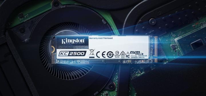 Produktbild Kingston KC2500 (1000 GB, M.2 2280)