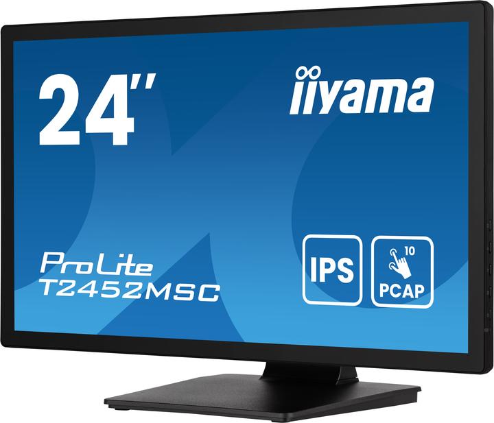 Produktbild iiyama 60.5cm (23,8") T2452MSC-B1AG 16:9 Touch HDMI+USB+DP (1920 x 1080 Pixel, 23.80")
