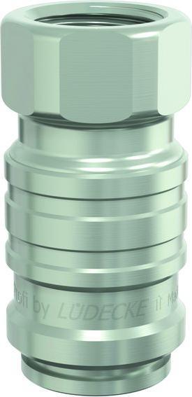 Produktbild Universal-Einhand-Schnellverschlusskupplung für Wasserleitungen (Kupplung)