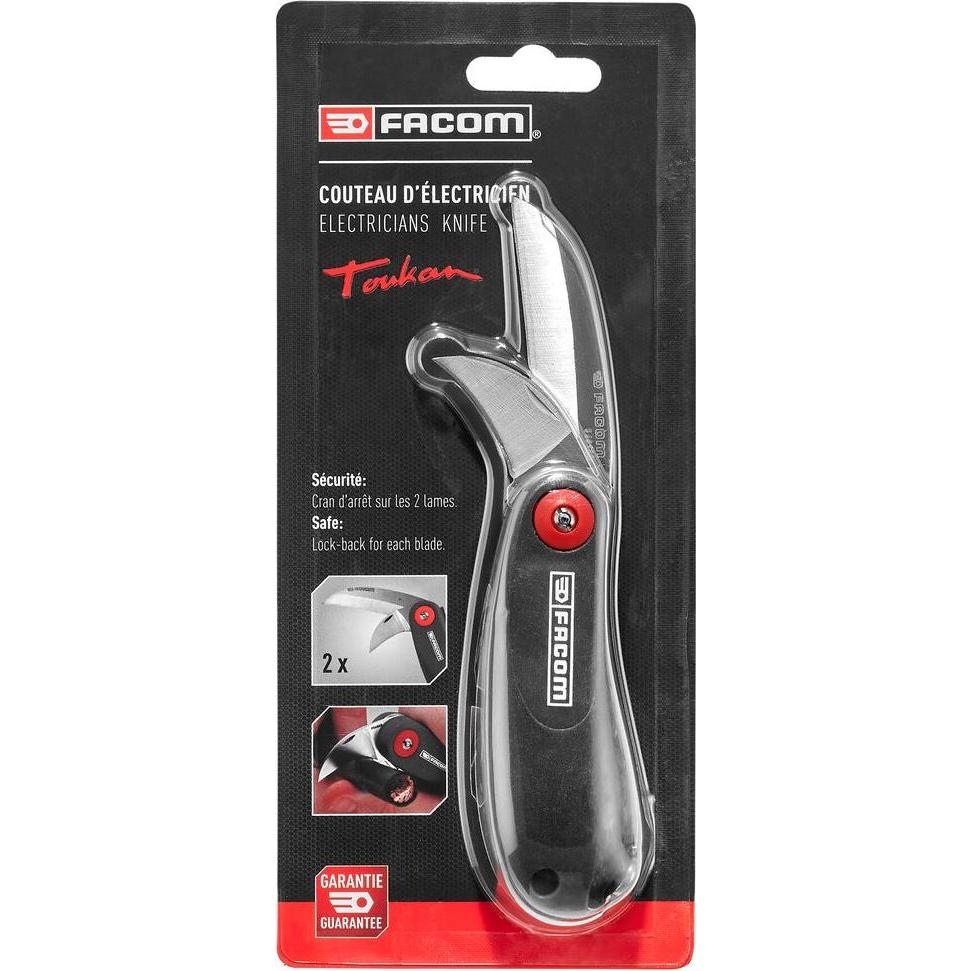 Thumbnail - Facom, Mehrzweckmesser, Taschenmesser - 2 Klingen (10.40 cm)