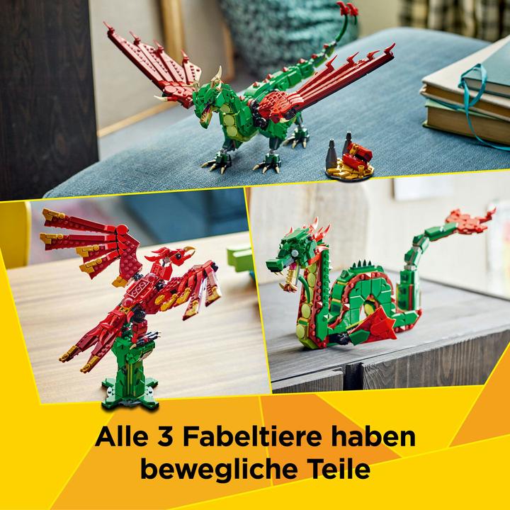 Produktbild LEGO Grüner Drache (31161, LEGO Creator Expert)