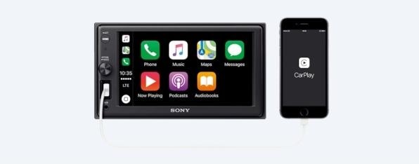 Actual product image Sony XAV-AX1000 (Apple Carplay)