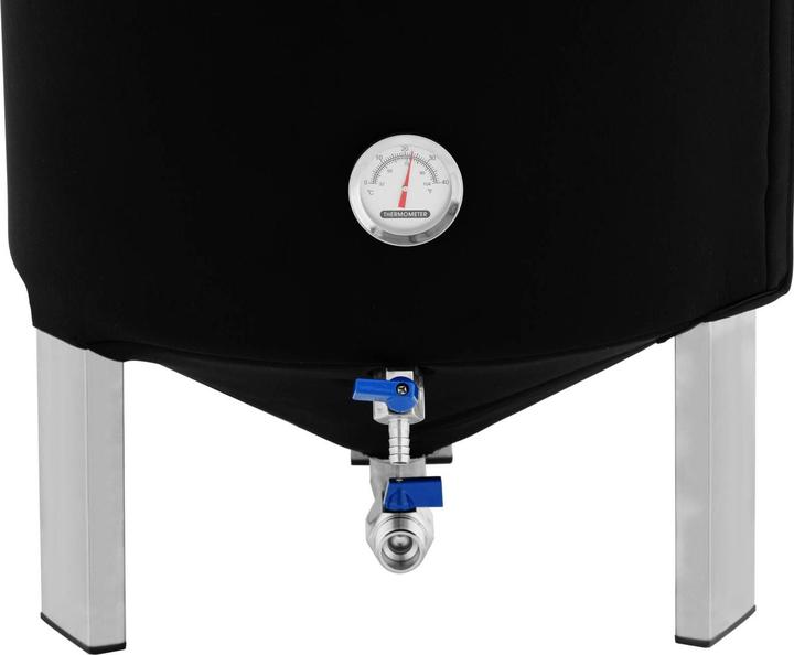Actual product image Royal Catering Fermenter Edelstahl Fermentierkessel Gärkessel mit Isoliermantel 60 L 0 - 40 °C