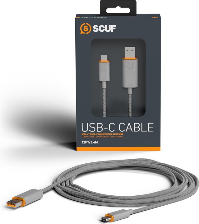 Image du produit Scuf Câble USB-C 2m (Xbox Series X, Xbox Series S, Xbox One X, Xbox One S, PS5)