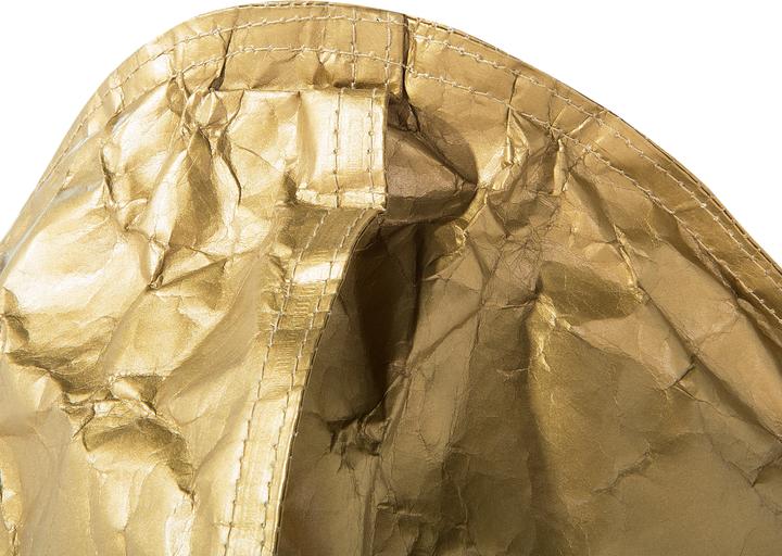 Actual product image Beliani Beanbag gold DROP