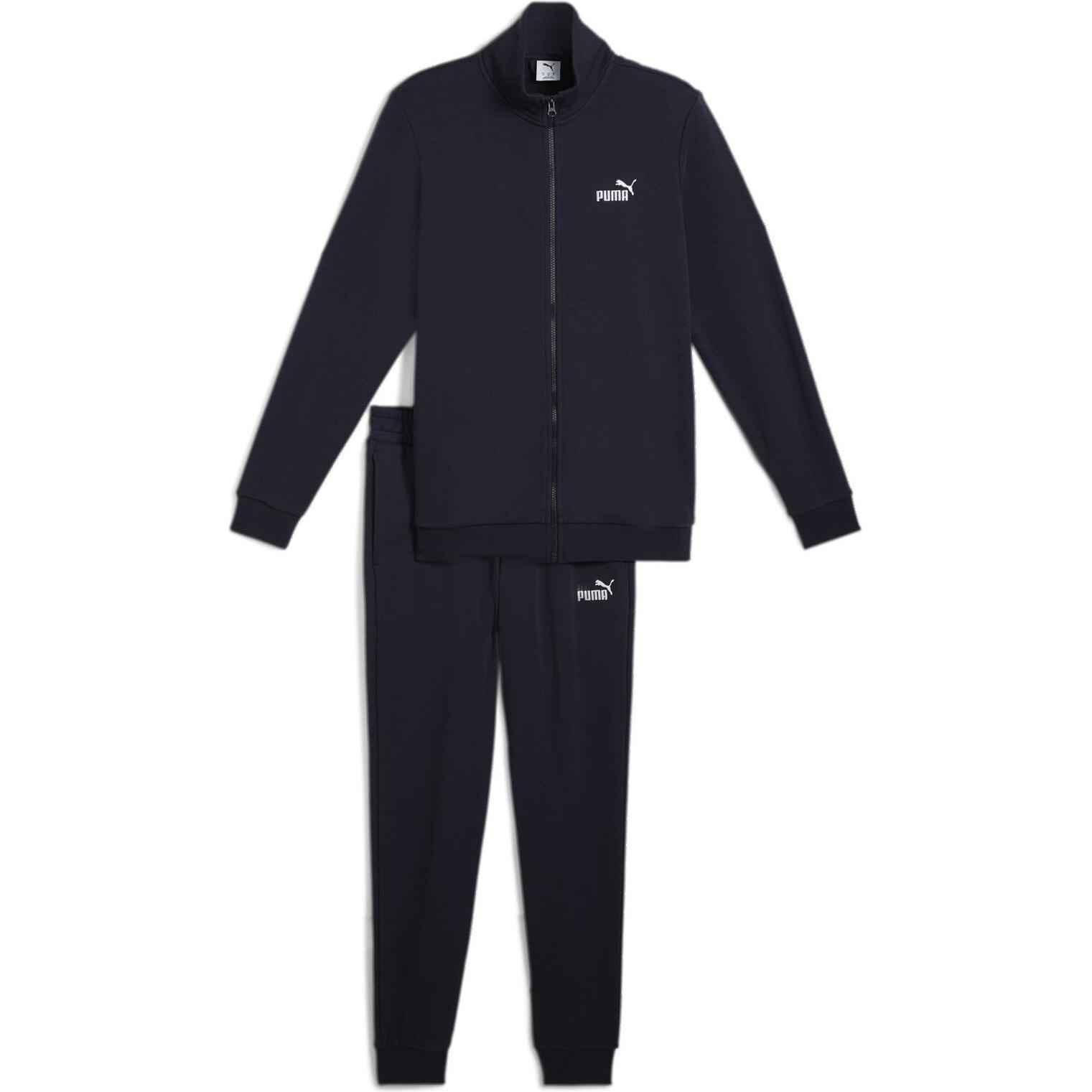 Puma, Herren, Laufjacke, ESS Sweat Suit TR (XXL), Blau, XXL
