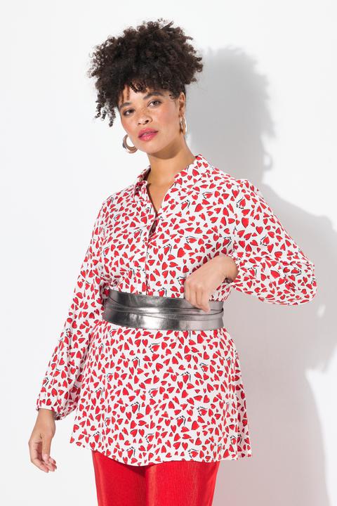 Produktbild Miamoda Bluse, A-Linie, Herz-Muster (52)