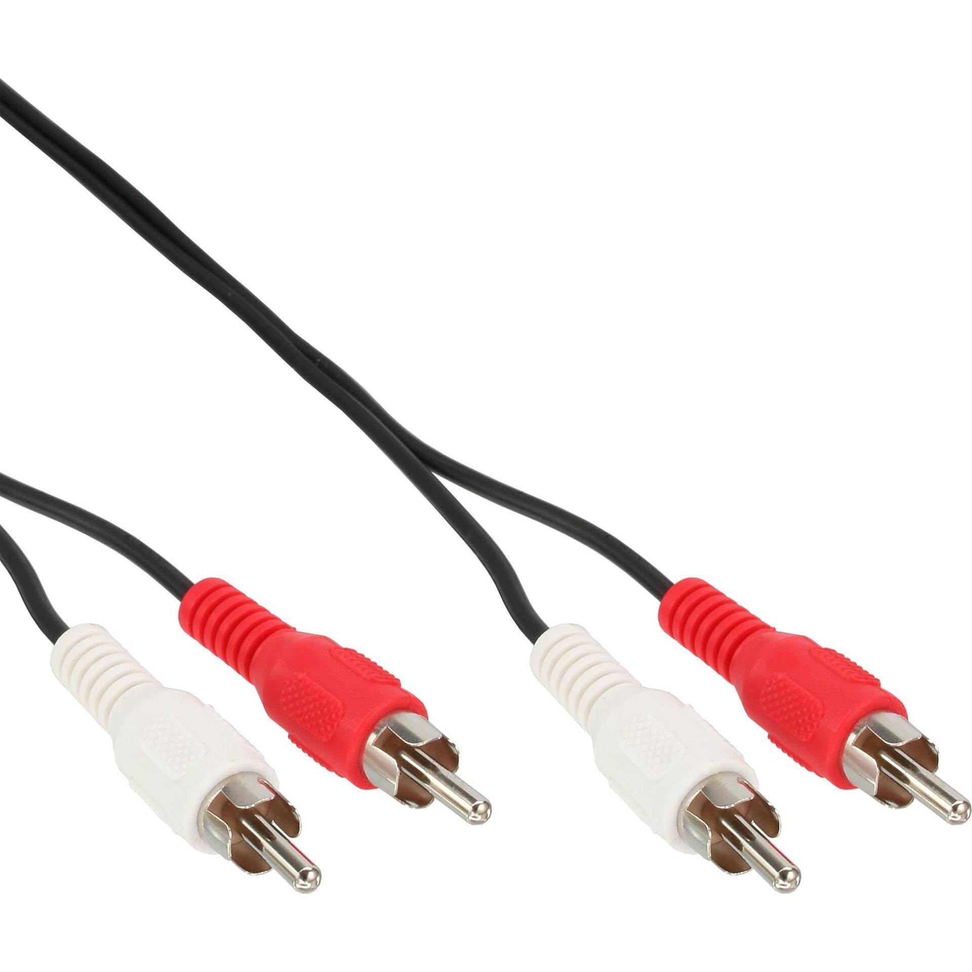 InLine Cinch Kabel (1 m, Cinch), Audio Kabel