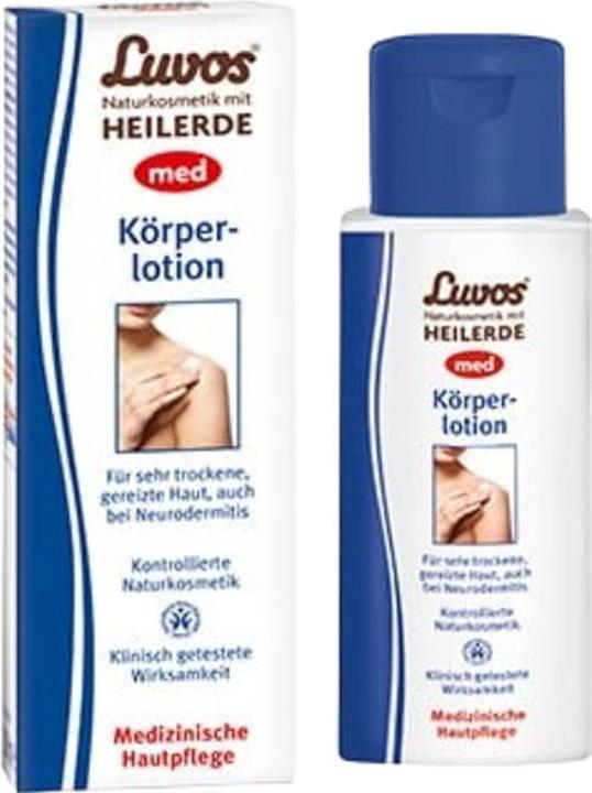 Actual product image Luvos Healing Earth Med Body Lotion for Very Dry, Irritated Skin, 200 ml Lotion (Body lotion, 200 ml)