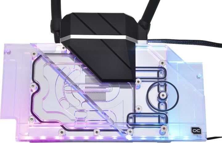 Actual product image Alphacool Eiswolf 2 GPU AIO 360mm RTX 3080/3090 TUF with backplate