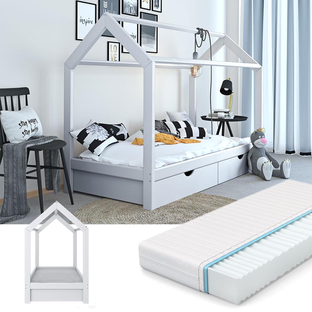 Thumbnail - VitaliSpa, Kinderbett, Hausbett Wiki (90 x 200 cm)