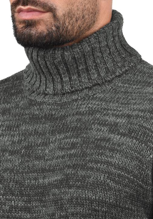 Immagine prodotto Solid Philaremo Maglione Col Collo Alto Pullover In Maglia Dolcevita Da Uomo Con Collo Alto In Coton (S)