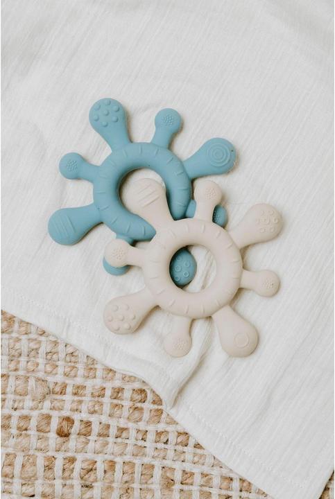Actual product image Baby's only Teething ring blossom warm linen (0 Months)