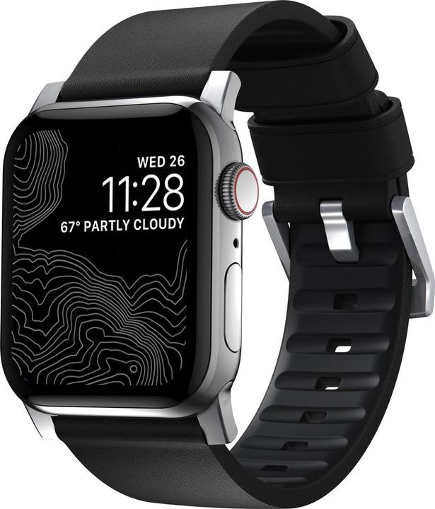 Nomad Braccialetto attivo per Apple Watch 42-45 mm (Cuoio)