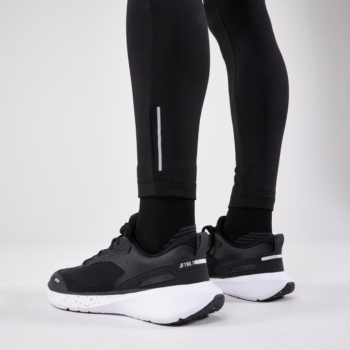 Kalenji Maillot de course long homme - Run 100 Warm noir
