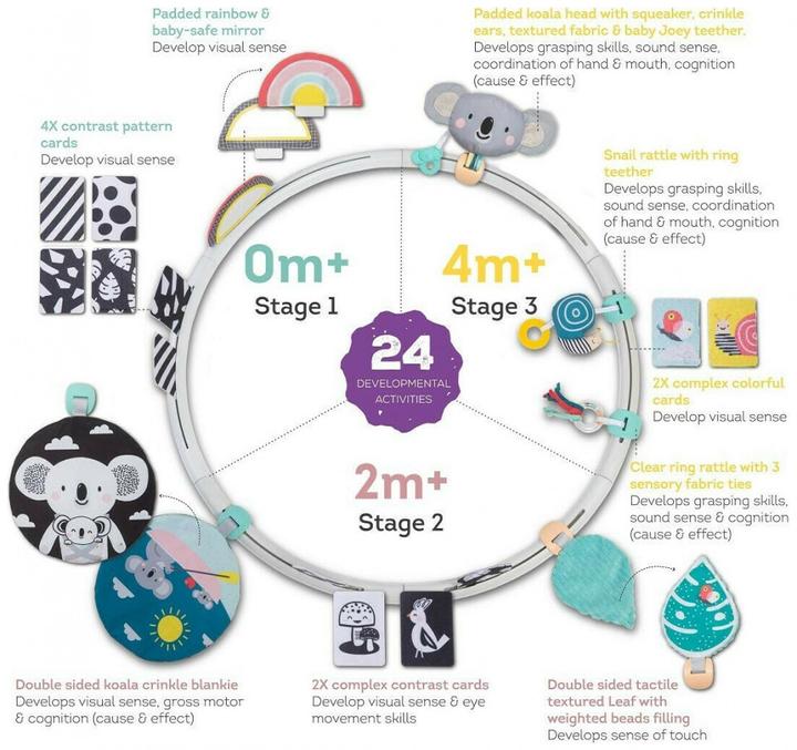 Actual product image Taf Toys Activities Hoop All Around Me