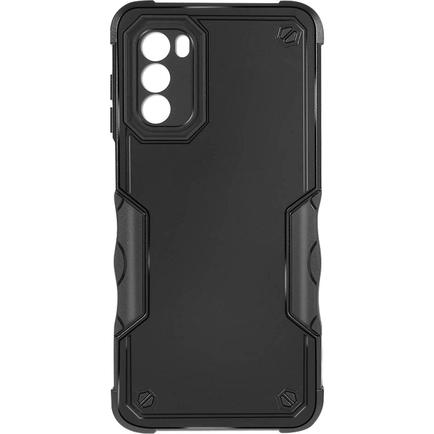 Avizar Prodef Series (Motorola Moto G82, Motorola Moto G52), Smartphone Hülle, Schwarz
