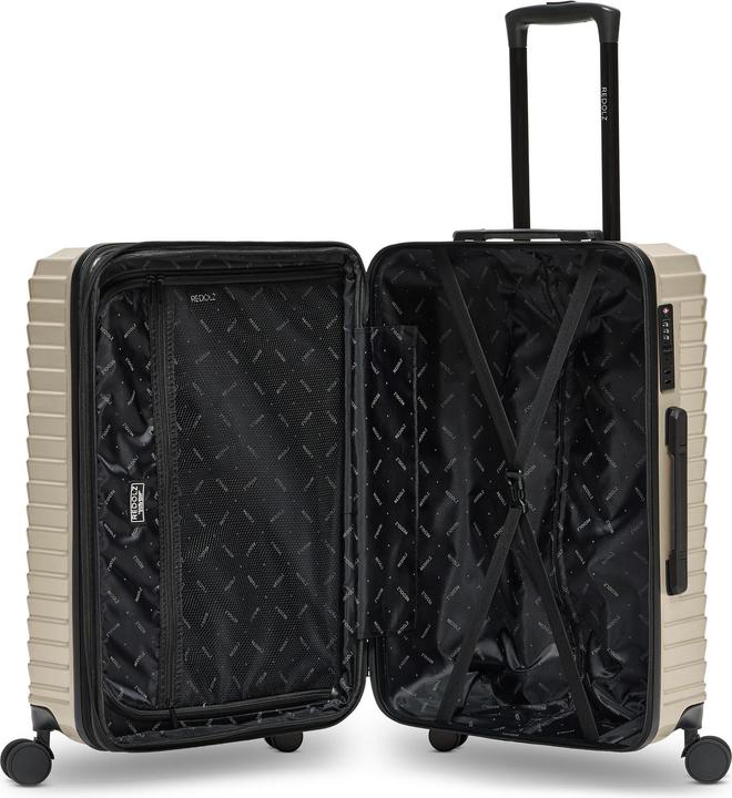 Actual product image Redolz Essentials 18 4-wheel suitcase set 3-piece with stretch fold (226 l)
