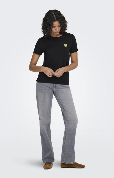 Actual product image Only Heart print top (XS)