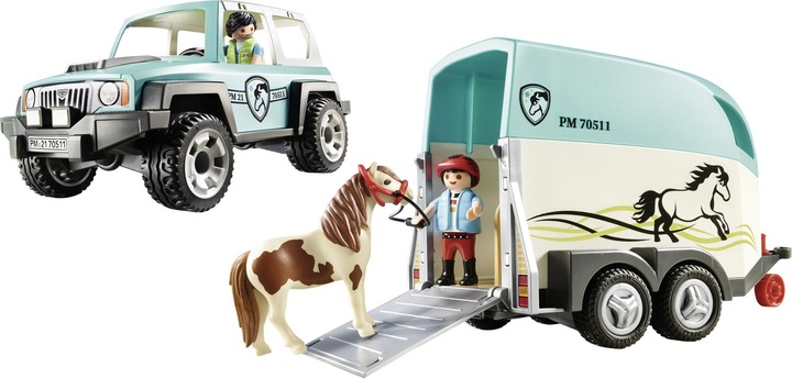 Actual product image Playmobil 70511 Car with trailer (70511, Playmobil Country)