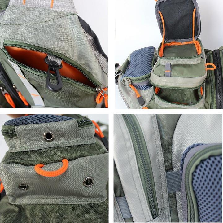 Immagine prodotto Kylebooker Fliegenfischen Weste mit Multi-Taschen