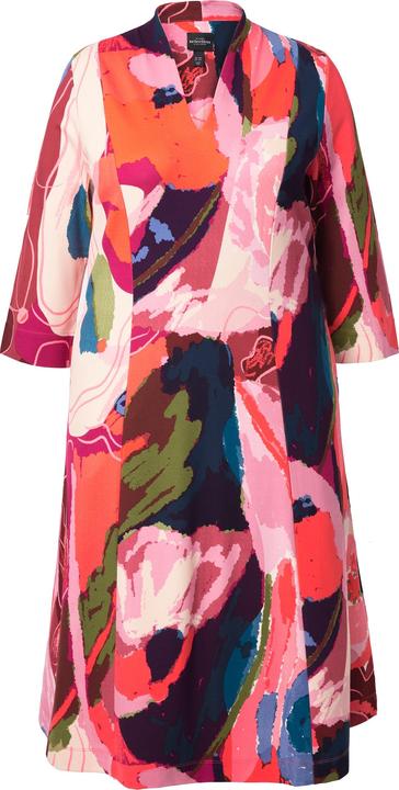 Image du produit Ulla Popken Robe midi point de Rome. Col calice et manches 3/4 (42, 44)