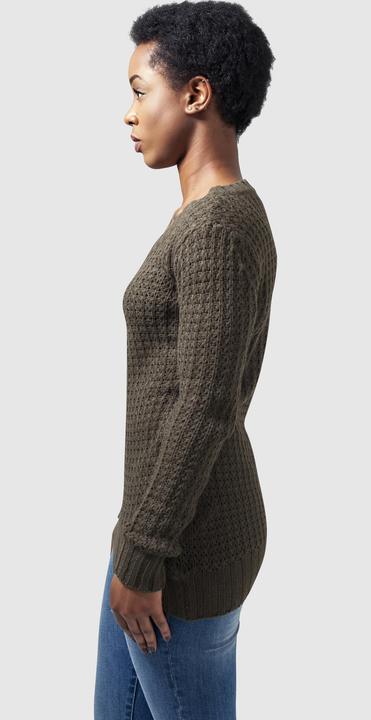 Produktbild Urban Classics Ladies Long Wideneck Sweater - 536 (4XL)