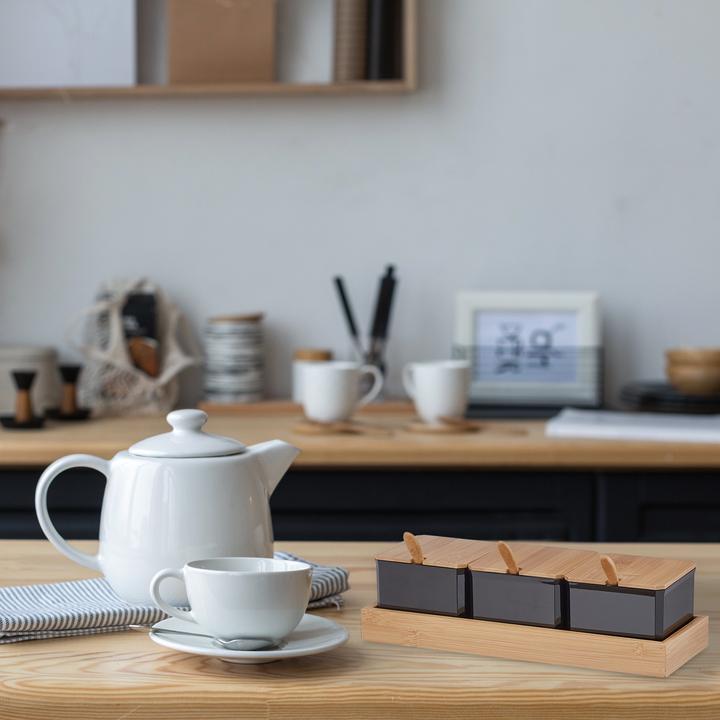 Image du produit Relaxdays Set de récipients à épices