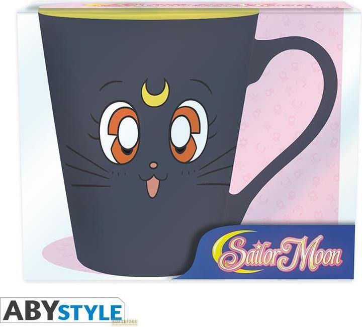 Actual product image ABYstyle Tazza Sailor Moon : Luna (250 ml, 2 x)