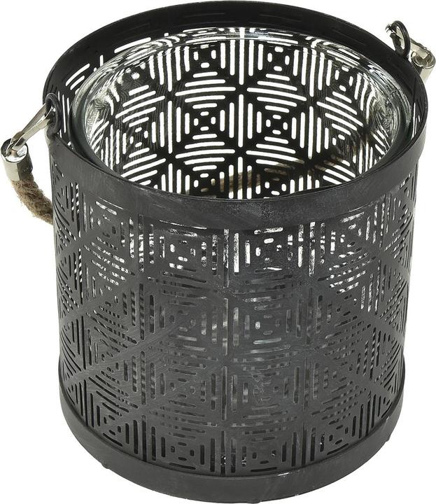 Produktbild Viana Exklusive Windlicht Laterne mit filigranem Muster im 2er Set (2 x, Ø 16 x 32 cm)