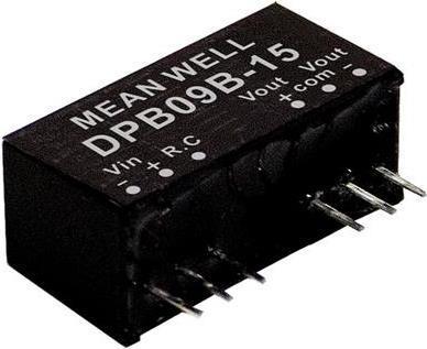 Image du produit MeanWell Modules de conversion DC/DC série SPB09 DPB09 Case Single et Dual Output 1