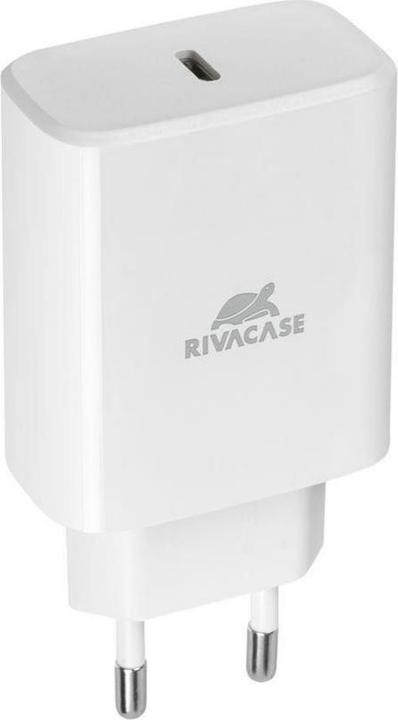 Rivacase Caricatore Mobile Da Parete/Bianco Ps4193 (30 W, 2 porte)