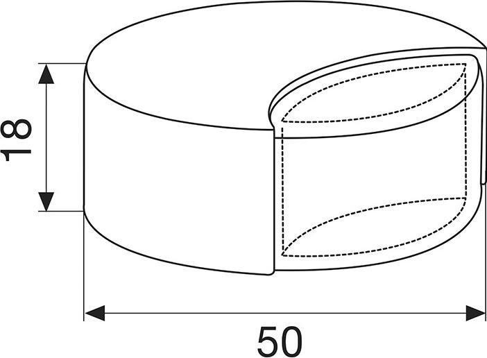 Actual product image Wagner System Floor door stop hard/soft (1 Piece)