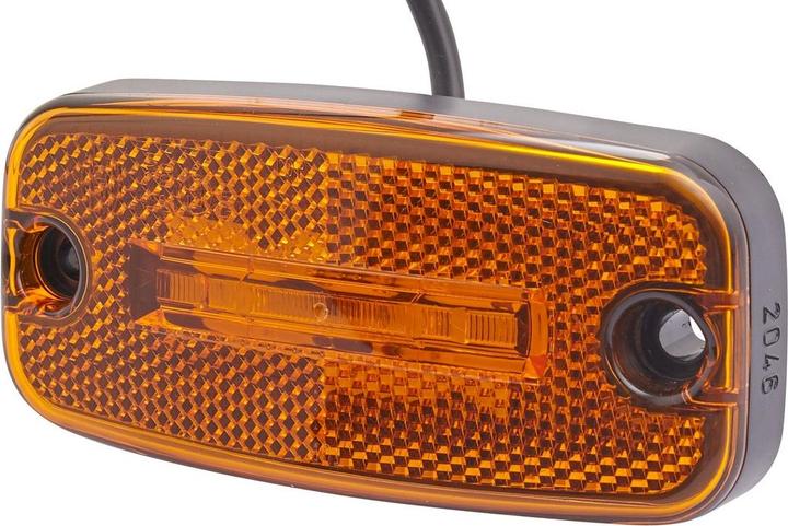 Produktbild Hella Seitenmarkierungslicht seitlicher Anbau LED für DAF SCANIA VOLVO DOLL VDL