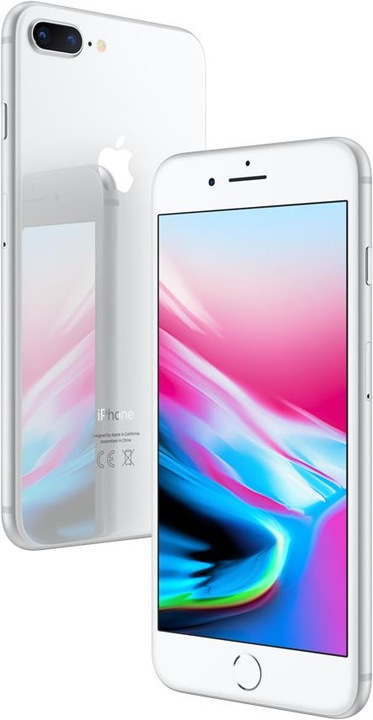 Apple iPhone 8 Plus (64 GB, Argento, 5.50", SIM singola, 12 Mpx, 4G)