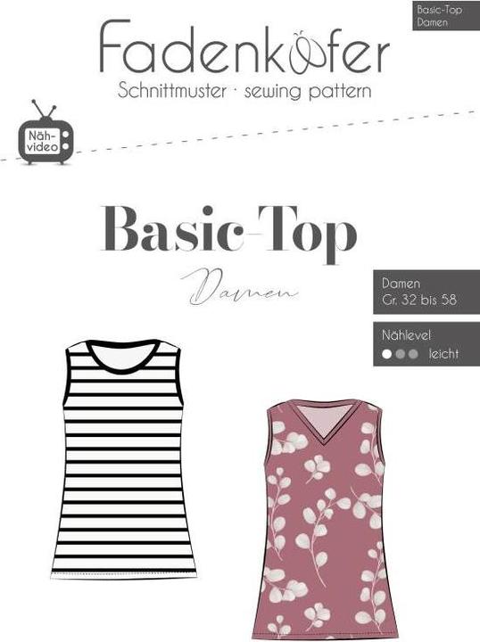 Fadenkäfer Pattern Basic-Top