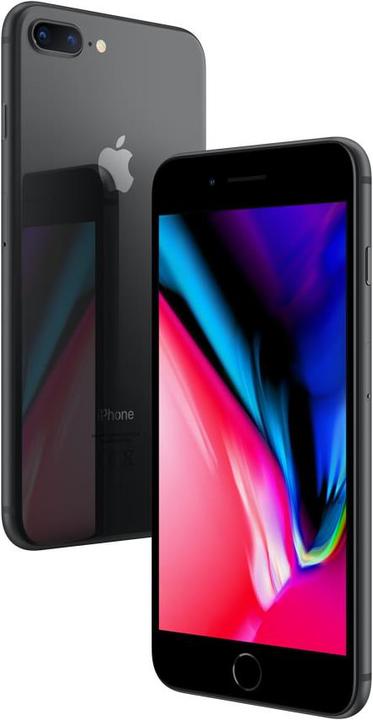Apple iPhone 8 Plus (256 GB, Space Gray, 5.50", Single SIM, 12 Mpx, 4G)