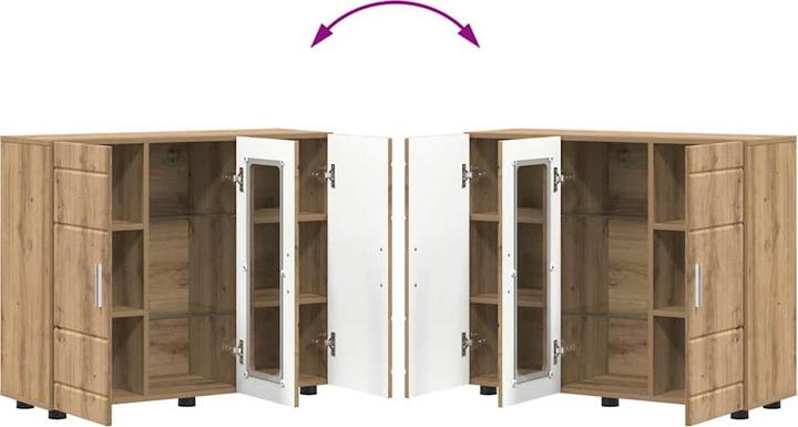 Image du produit vidaXL Holzschrank (88.50 x 30.50 x 73 cm)