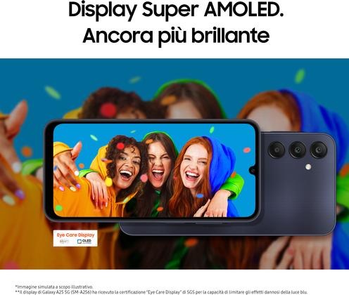 Produktbild Samsung Galaxy A25 5G (262.14 GB, Blue Black, 6.50", Dual SIM, 50 Mpx, 5G)