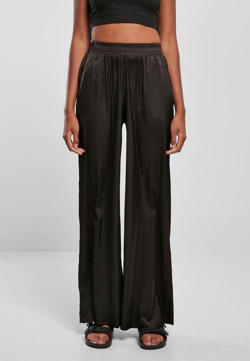Produktbild Urban Classics Ladies Satin Wide Leg Pants (XXL)