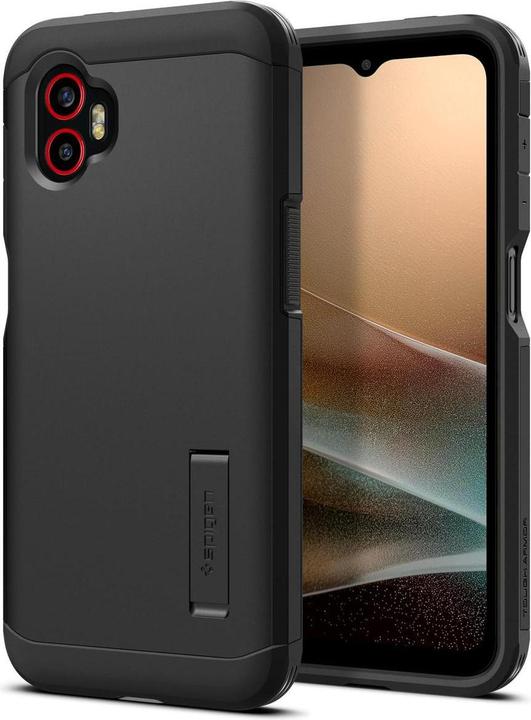 Actual product image Spigen - Tough Armor - Samsung Galaxy Xcover7 Pro - Black (Samsung Galaxy XCover7 Pro)
