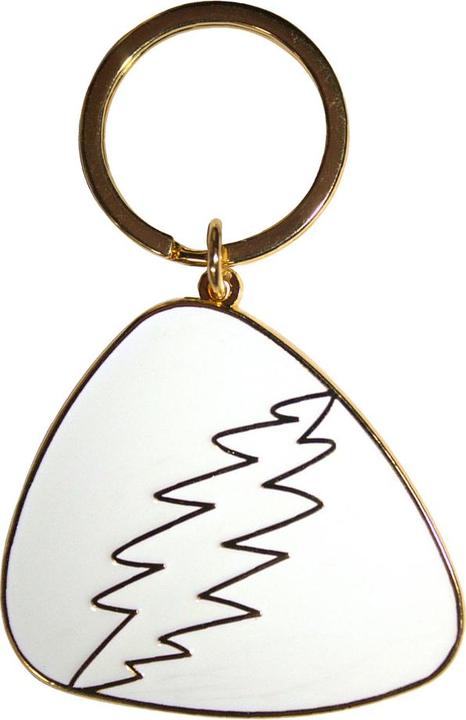 Actual product image Grateful Dead Plectrum Keyring