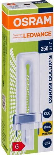 Produktbild Osram Energiesparlampe 106 mm 230 V (G23, 257 lm, 1x)