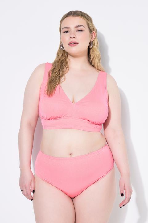 Immagine prodotto Studio Untold Slip a vita alta del bikini con effetto glitter (48)