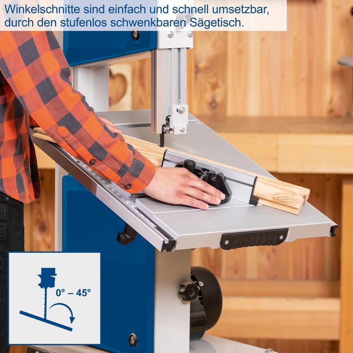 Actual product image Scheppach Band saw