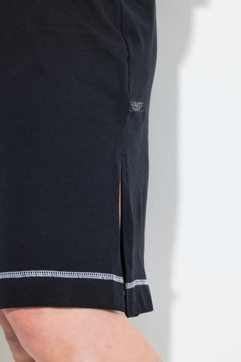 Actual product image Ulla Popken Graphic Short Sleeve V-Neck Sleep Tee (58)