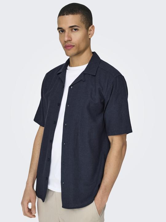 Actual product image Only & Sons Slim fit resort collar shirt Shirt (XL)